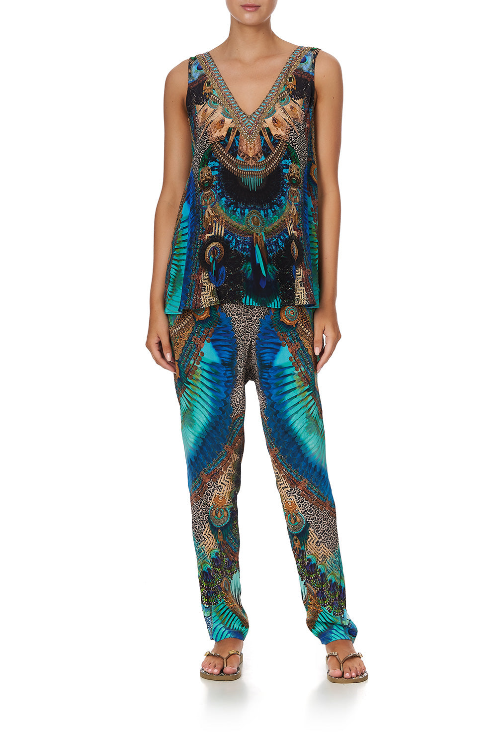 LACE UP TOP TEMPLE TEMPTRESS