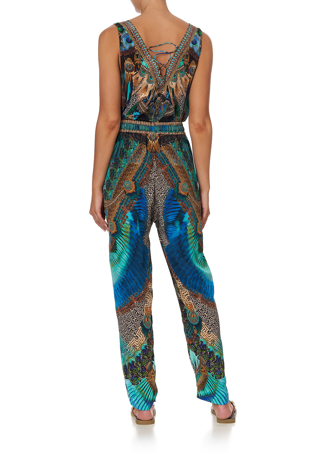 DROP CROTCH SLIM LEG PANT TEMPLE TEMPTRESS