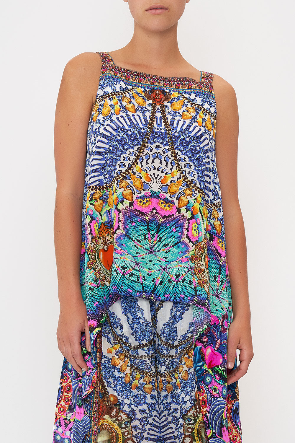 HIGH LOW TANK LUCKY CHARMS