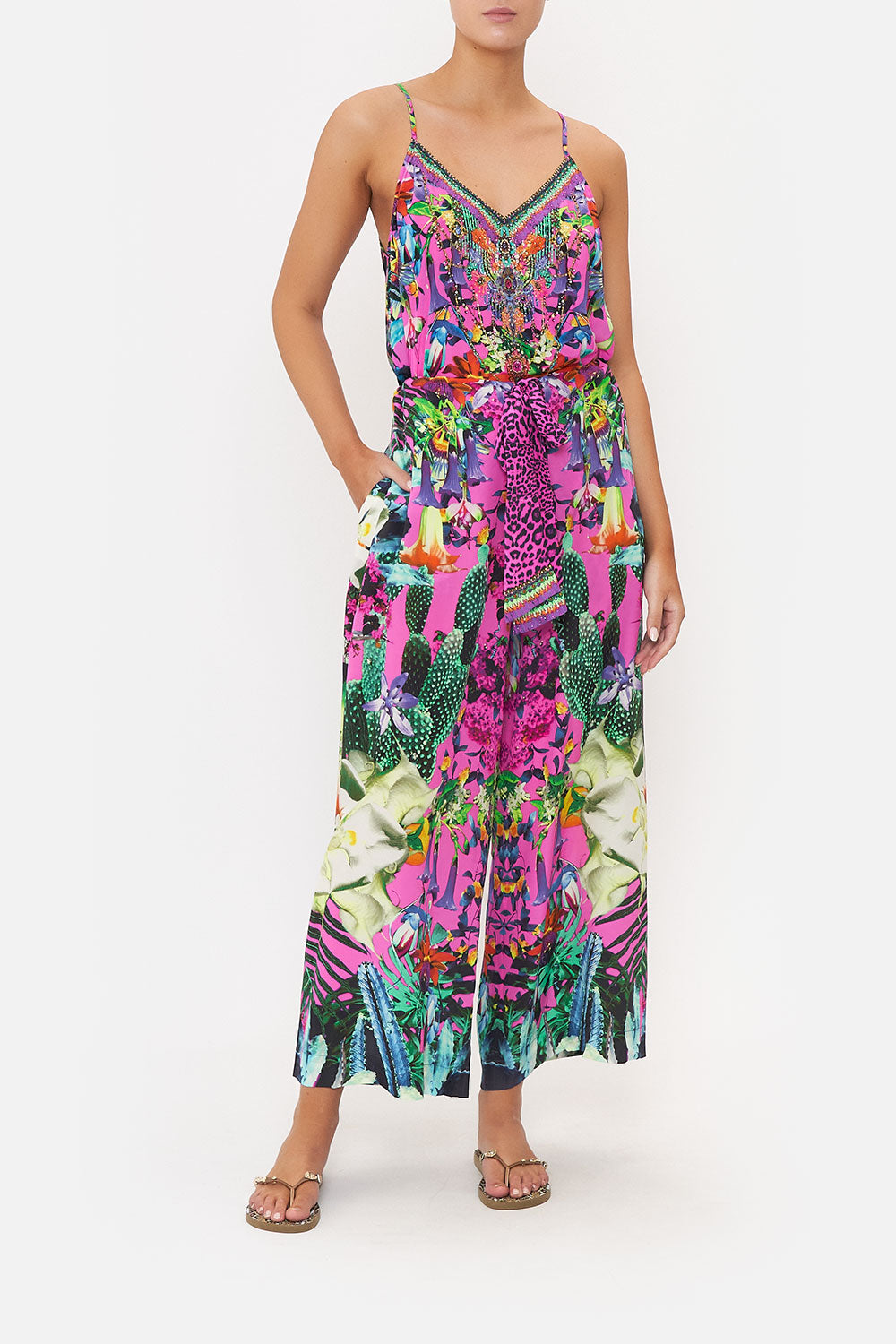 LOUNGE TROUSER WITH TIE WAIST EXOTICA EROTICA