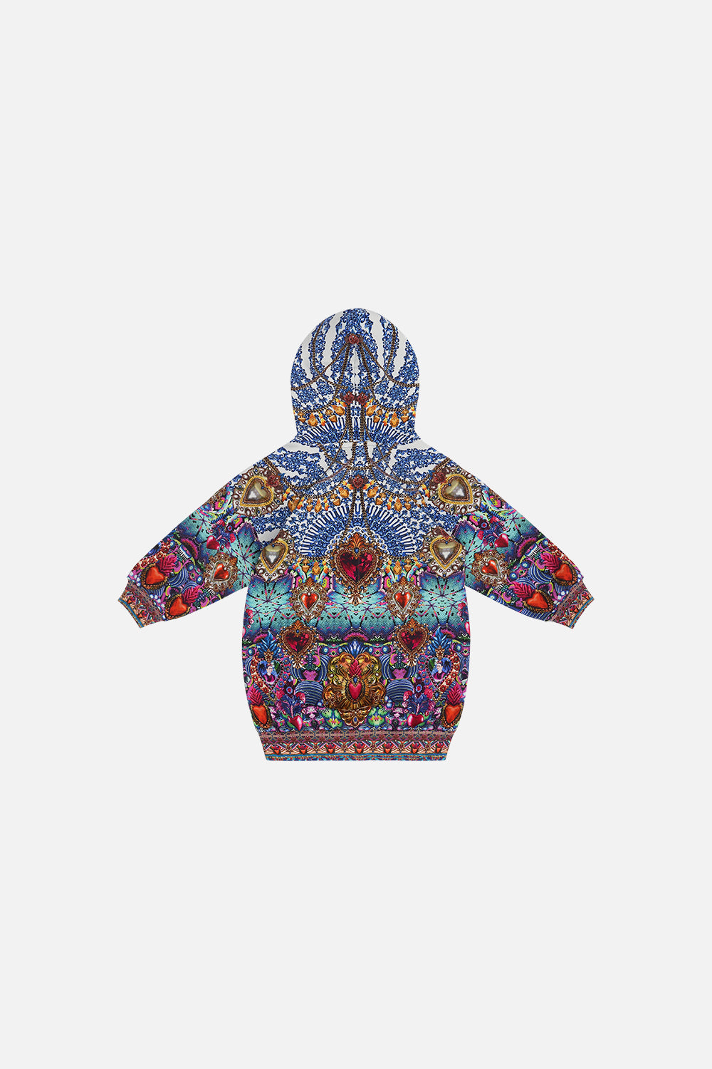 KIDS HOODIE DRESS 4-10 LUCKY CHARMS