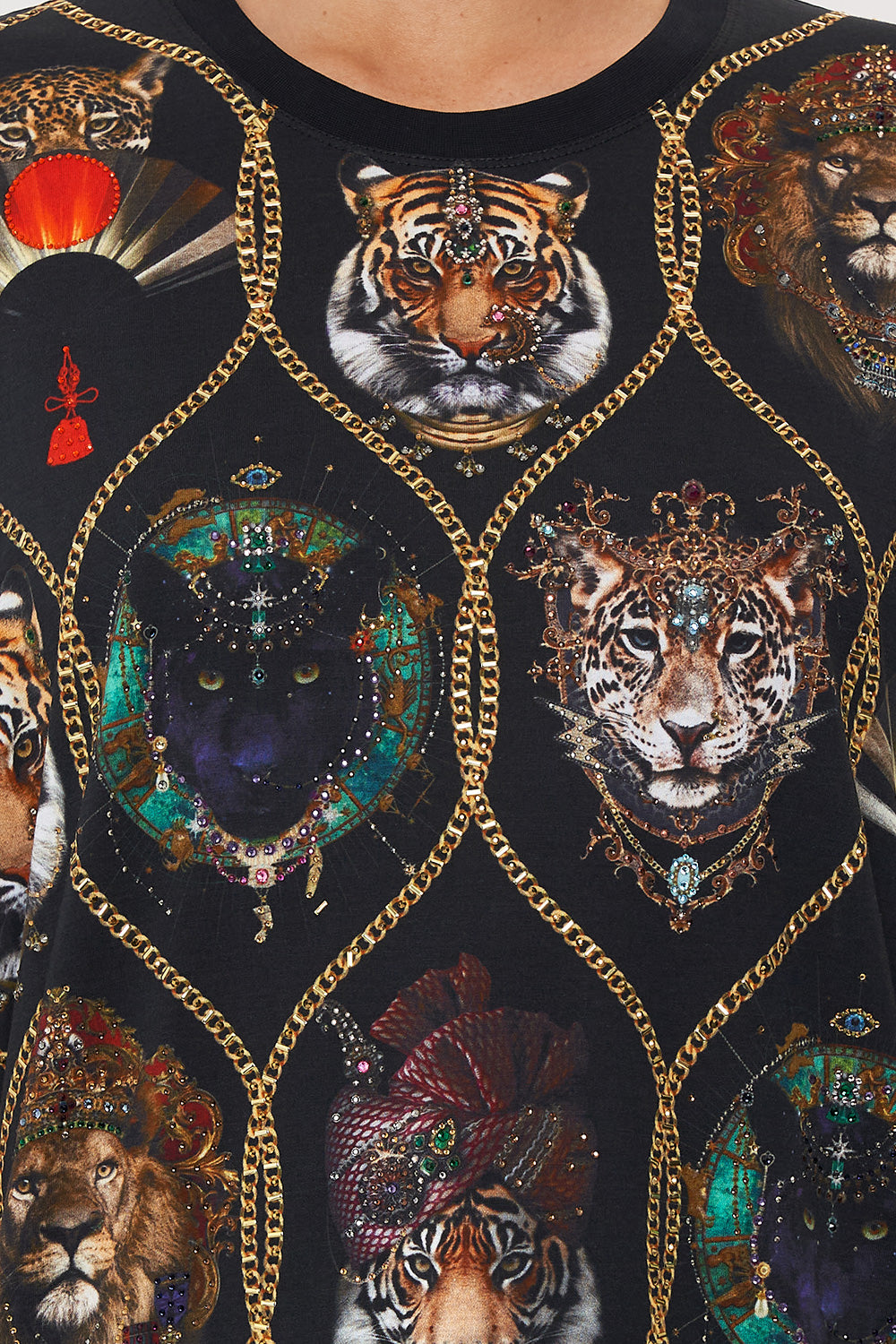 OVERSIZE BAND TEE JAGGIS JEWELS