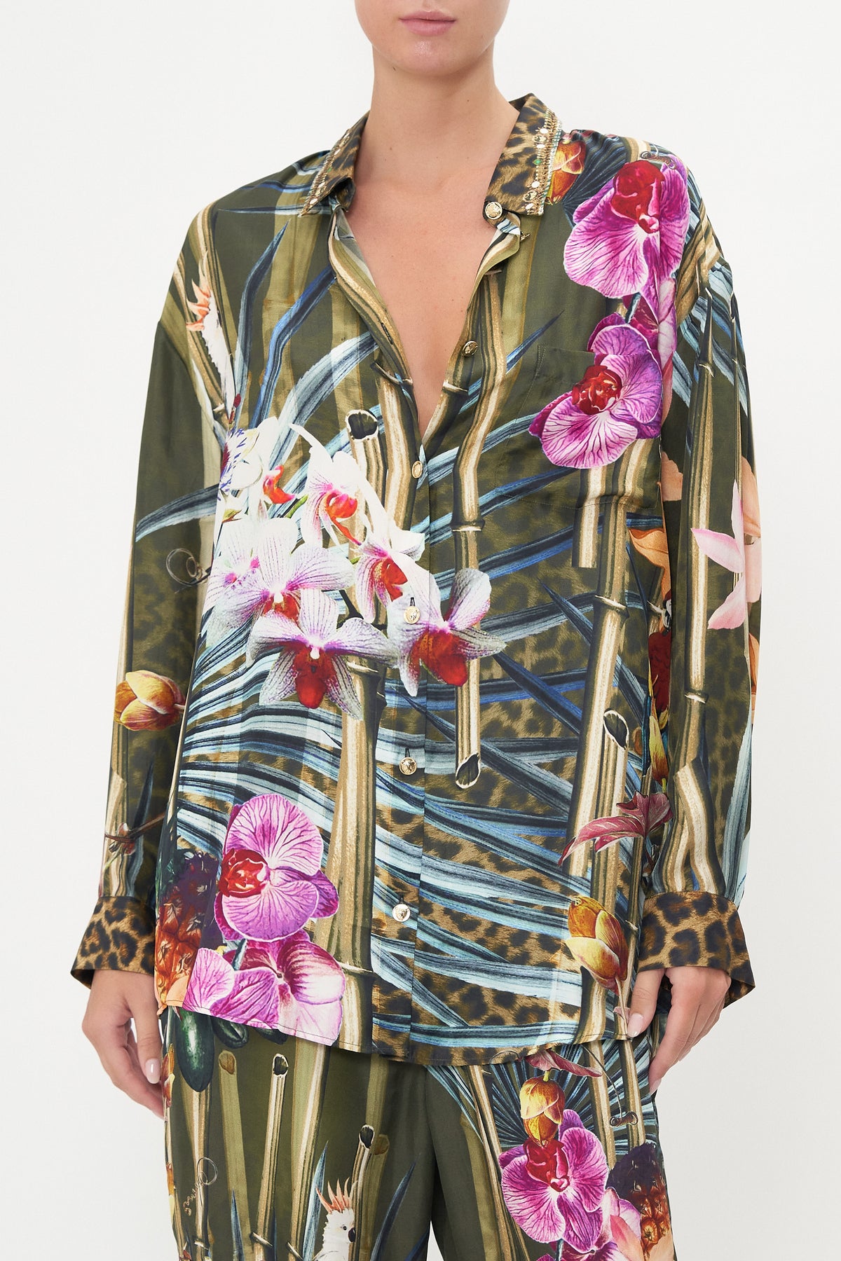 OVERSIZED SHIRT PASSPORT TO PARADISE