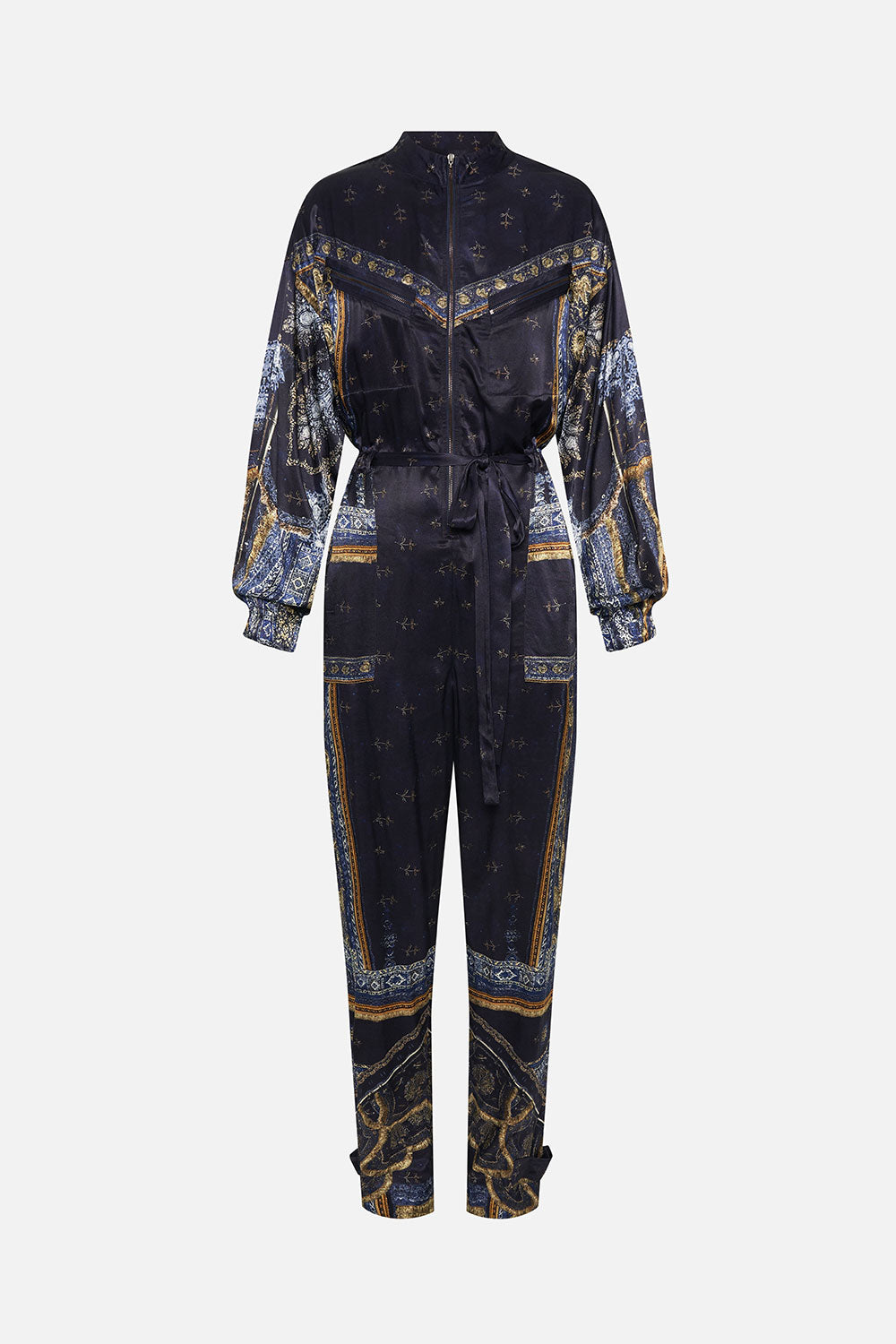 DRAWSTRING ZIP JUMPSUIT FOREVER FAMILY