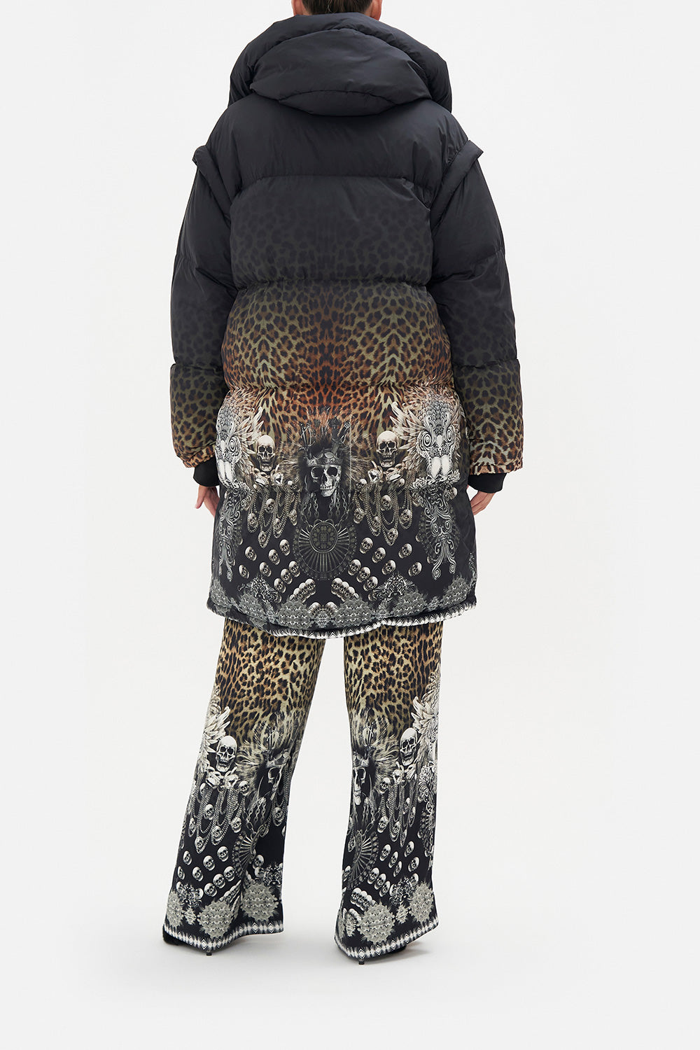 HOODED PUFFER COAT ORDER OF DISORDER