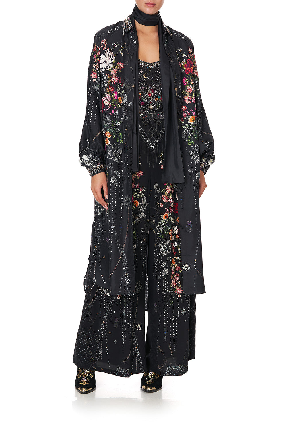 HIGH LOW MIDI SHIRT DRESS TO THE GYPSY