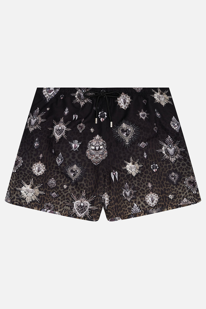 ELASTIC WAIST BOARDSHORT HEART OF A DRAGON