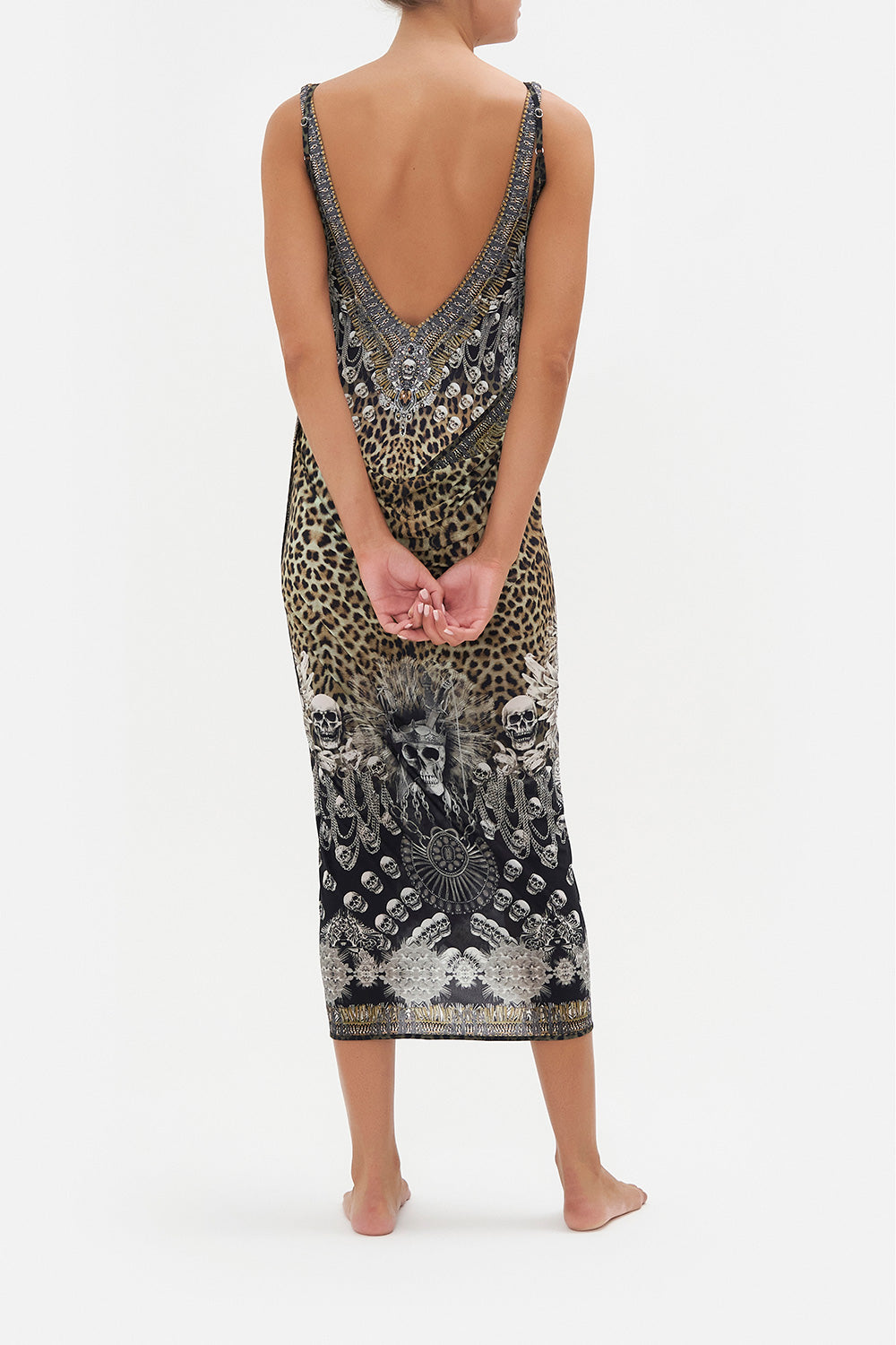 SARONG WITH STRAPS AND TRIM DETAIL ORDER OF DISORDER