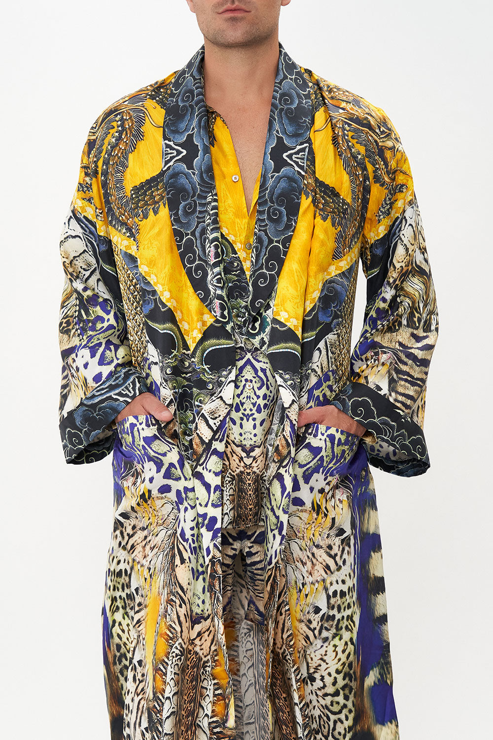 LONG LINE ROBE DANCE OF THE DRAGON