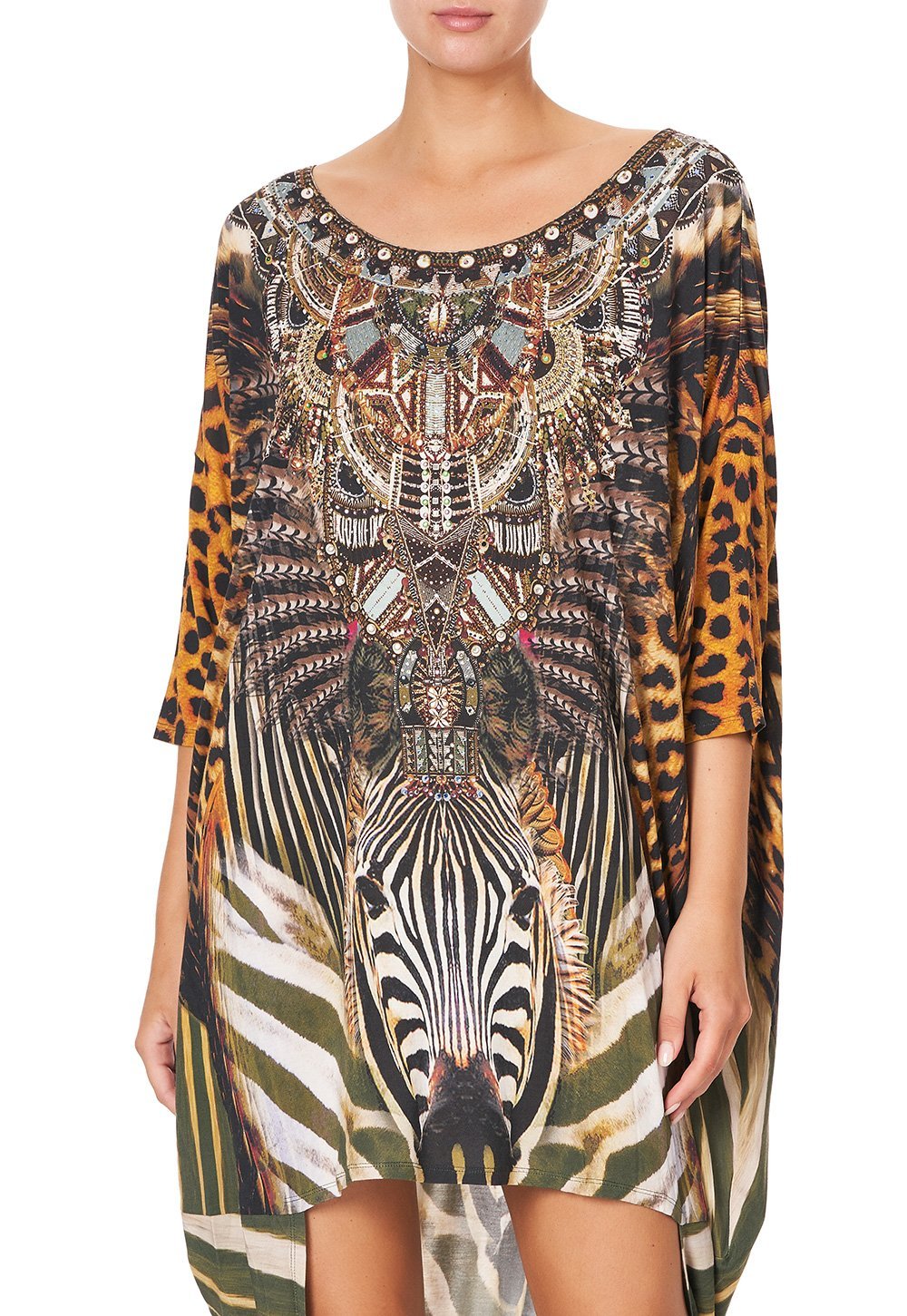 SCOOP BACK HEM DRESS NINE LIVES