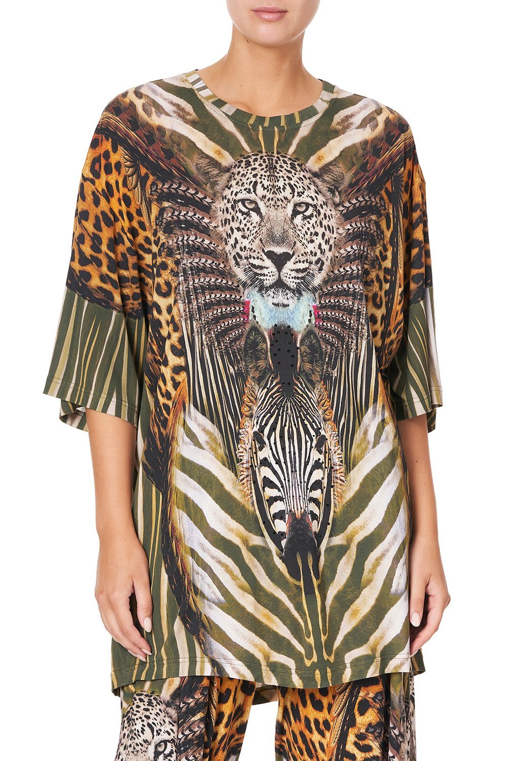 SUPER OVERSIZED TEE NINE LIVES