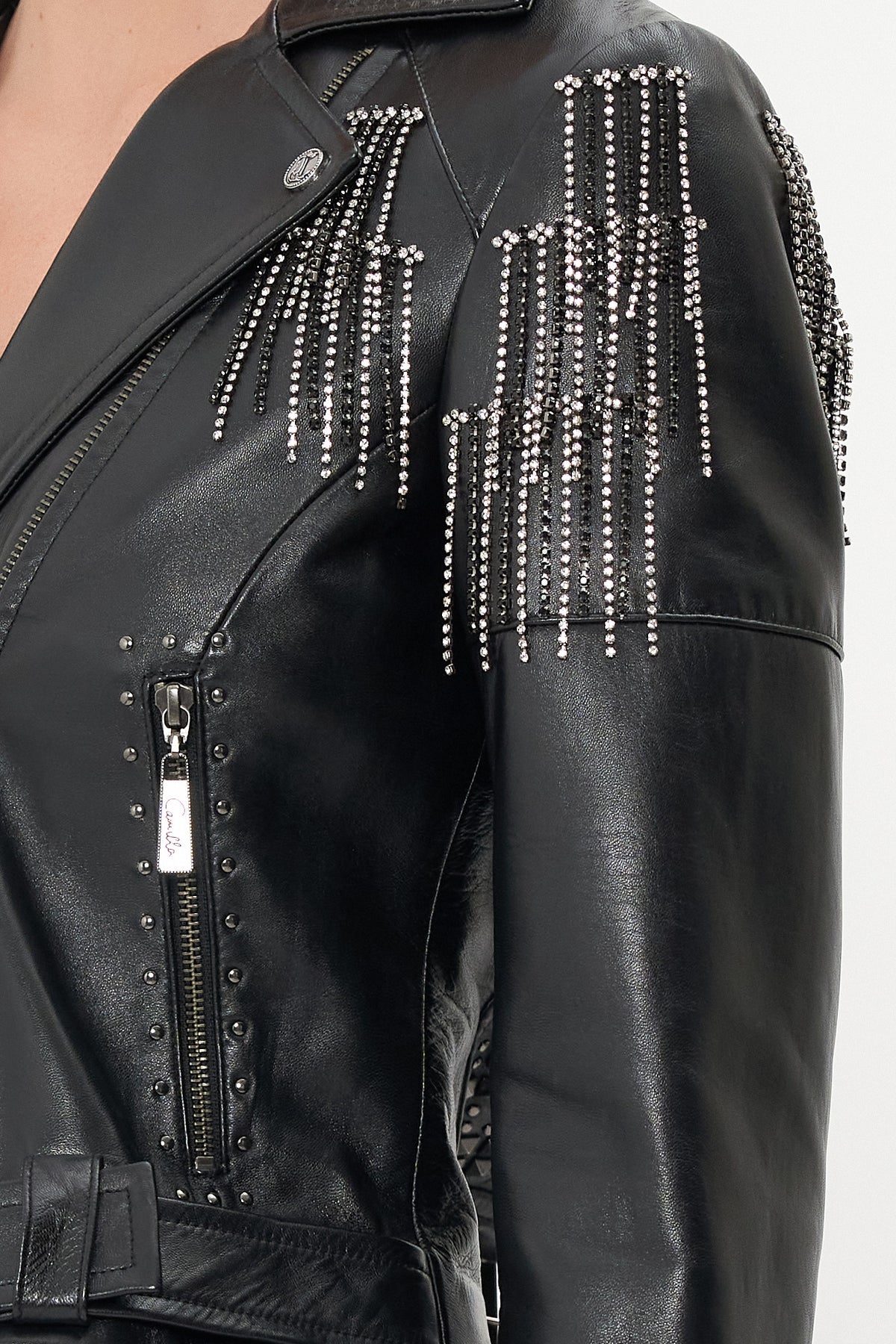 BIKER WITH SHOULDER YOKE