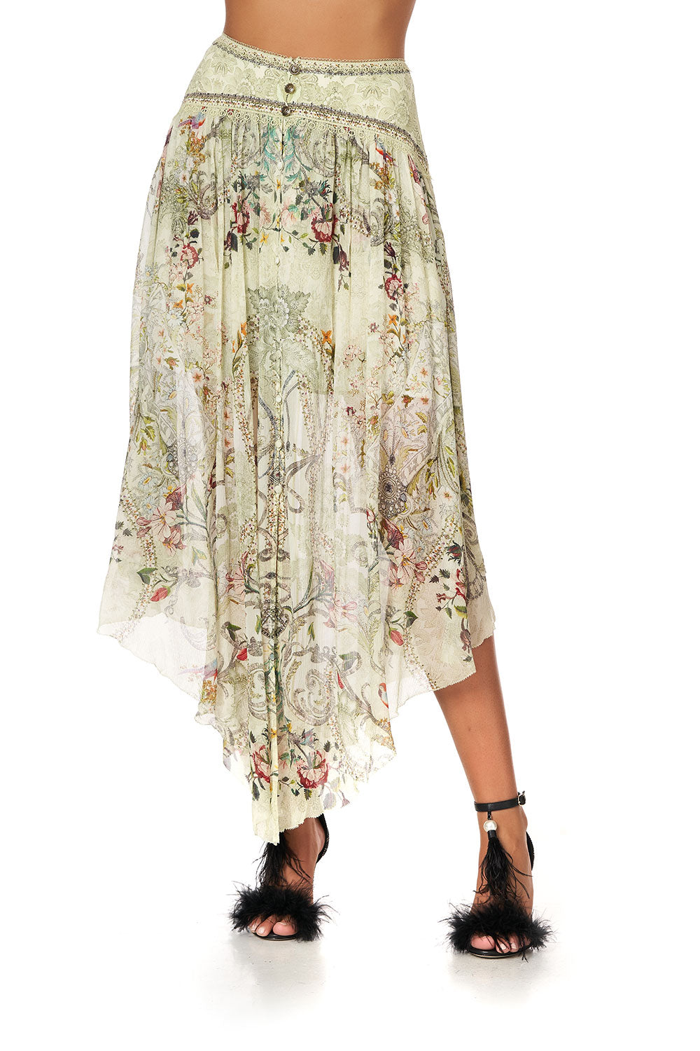 SHAPED WAIST SKIRT BRICK LANE BEAUTY