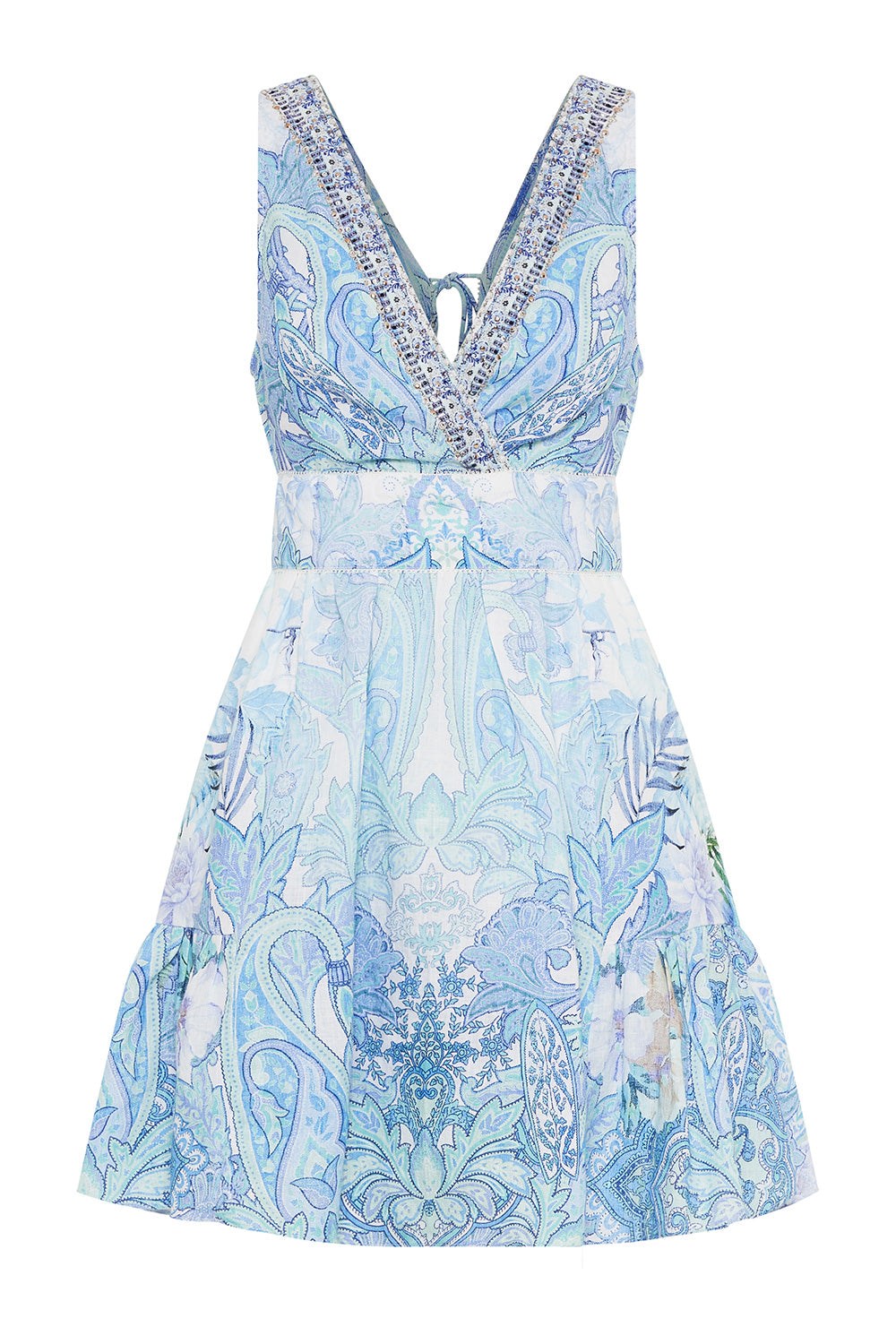 PANELLED SHORT DRESS CALI DREAMING