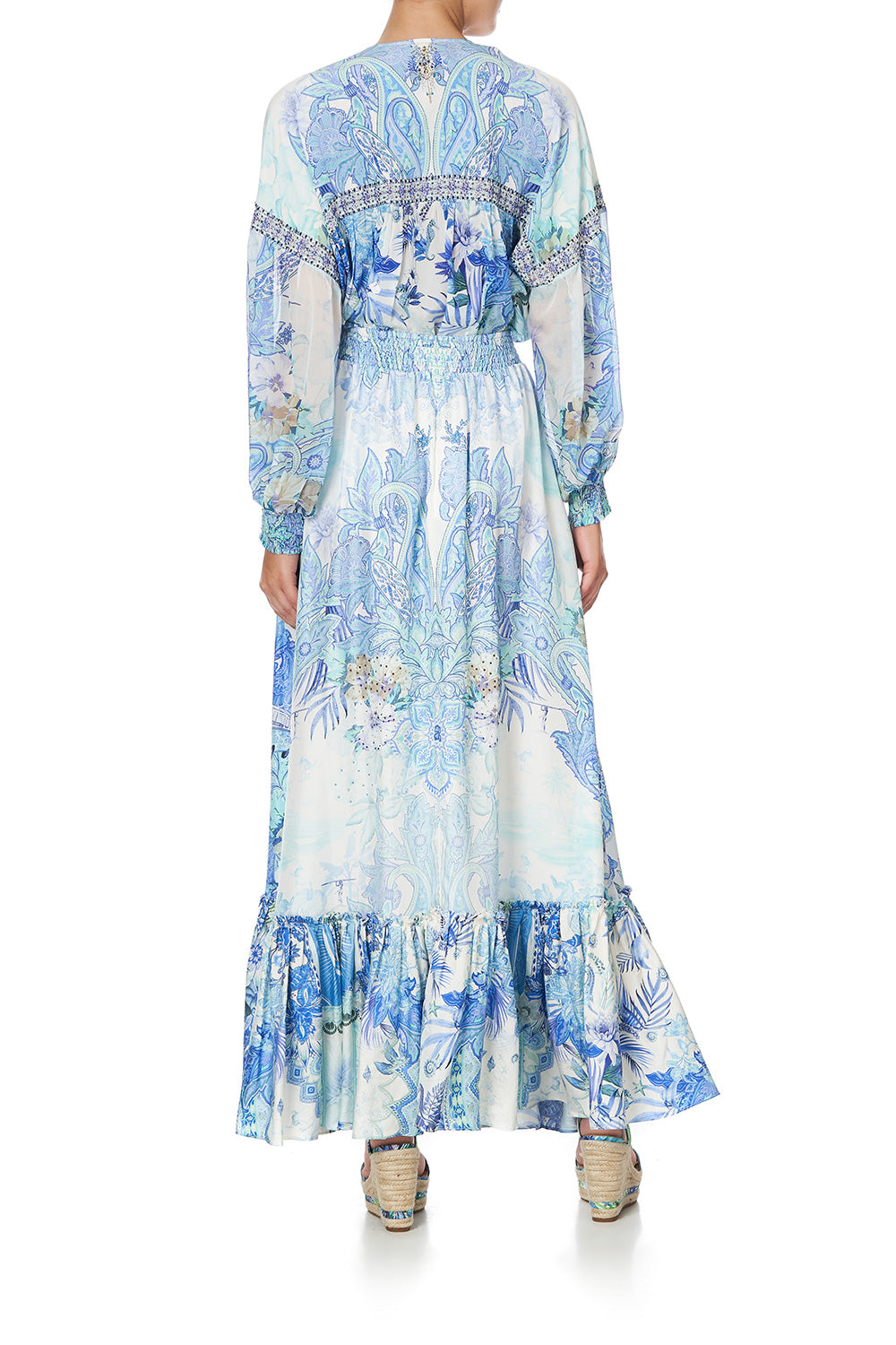 BLOUSON BLOUSE WITH NECK TIE CALI DREAMING