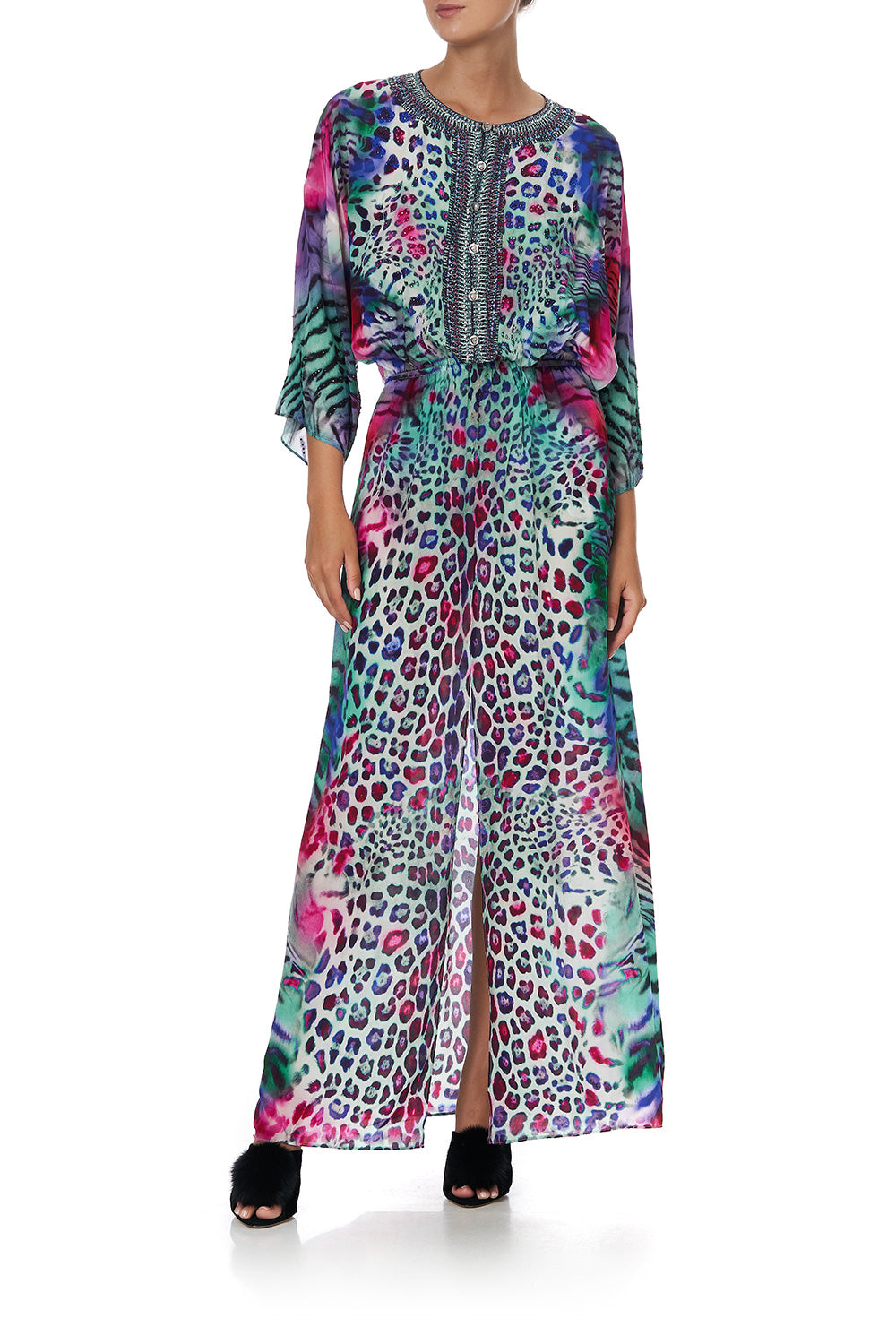 SPLIT POCKET DRESS MIGHTY MEOW