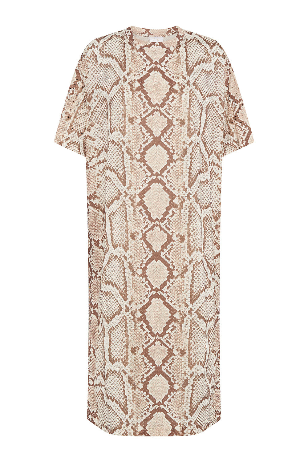 JERSEY T-SHIRT DRESS GAZE OF MEDUSA