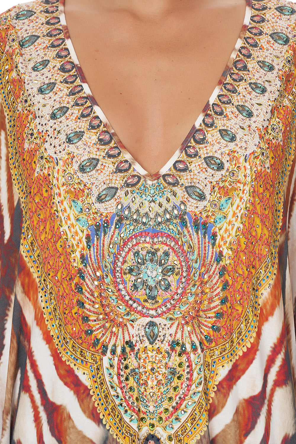 V NECK BATWING KAFTAN SAVANNAH