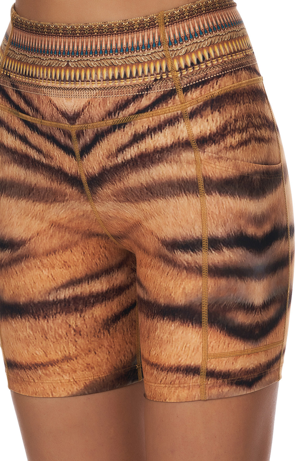 RUNNING SHORT WITH POCKET FELINE FINE