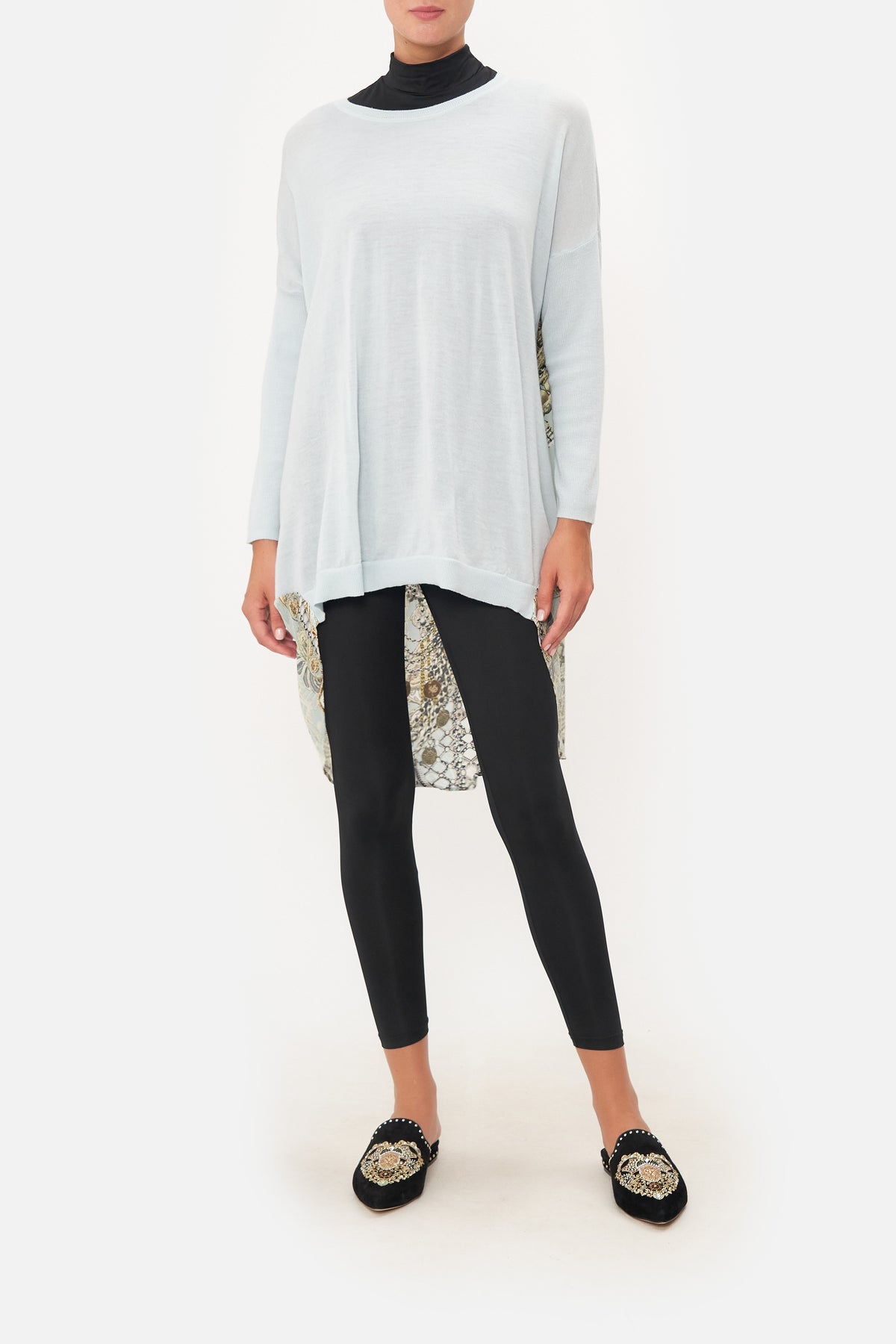 LONG SLEEVE JUMPER WITH PRINT BACK FREE ESPIRITU