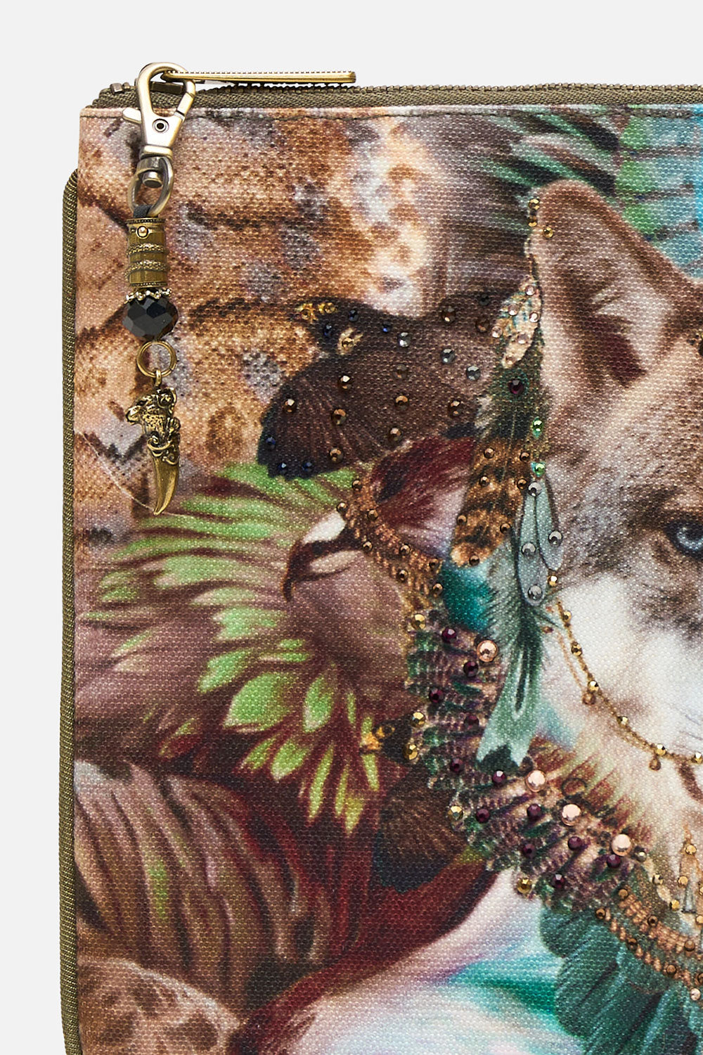 SMALL CANVAS CLUTCH CALL OF THE FALCON