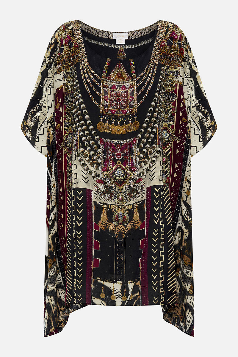 ROUND NECK KAFTAN DREAMS OF MIDSUMMER