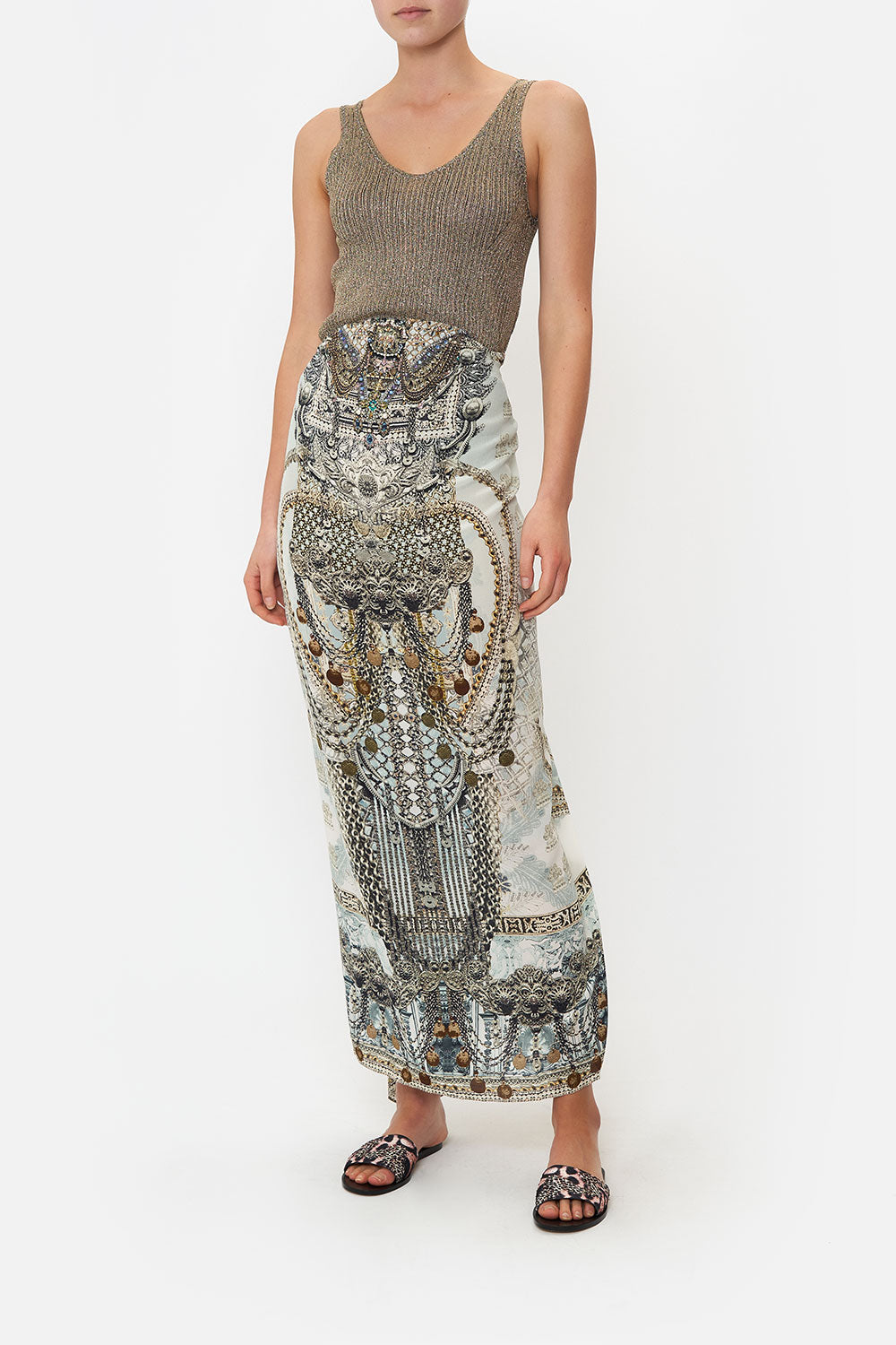 ROUND NECK KAFTAN FREE ESPIRITU