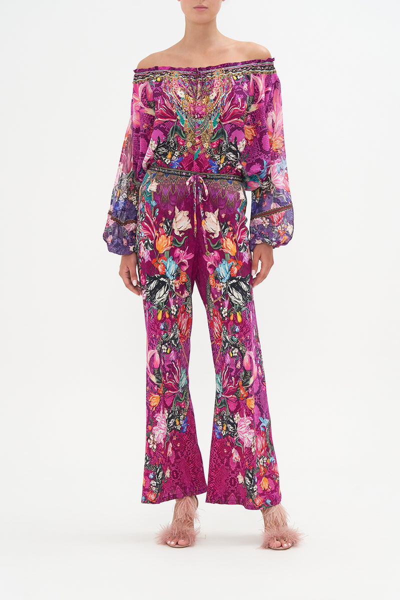 BIAS CUT DRAWSTRING PANT AWAY WITH THE FAIRIES
