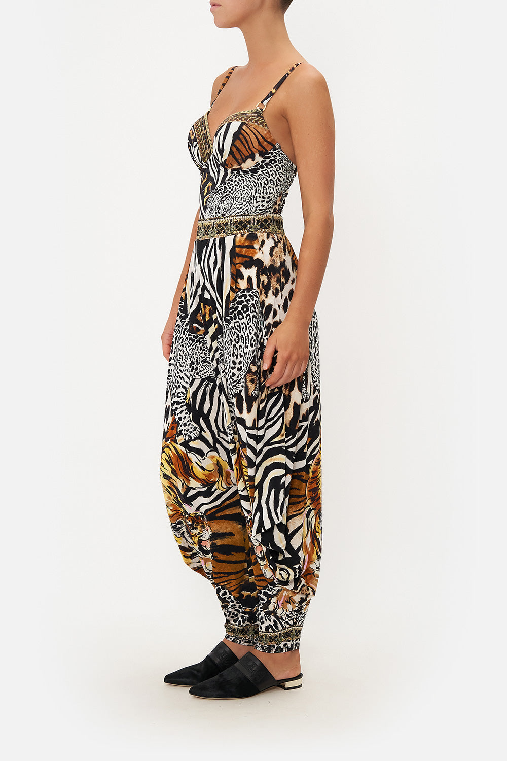 JERSEY DRAPE PANT WITH POCKET WHATS NEW PUSSYCAT