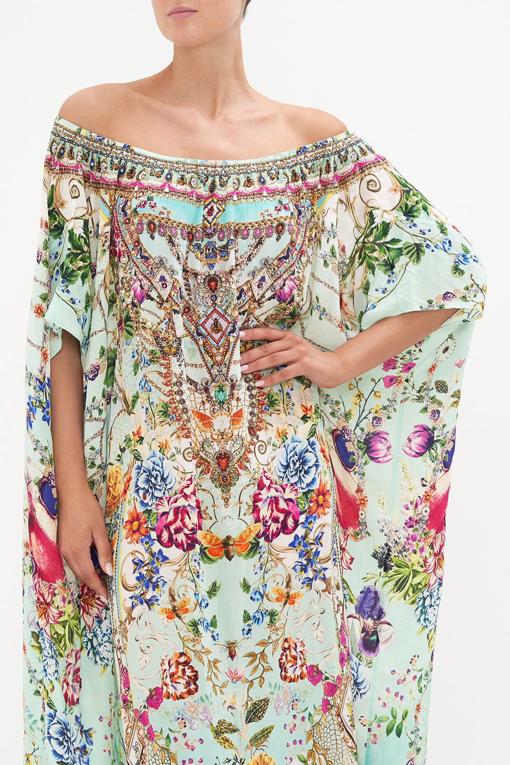 OFF SHOULDER KAFTAN HONEY HONEY