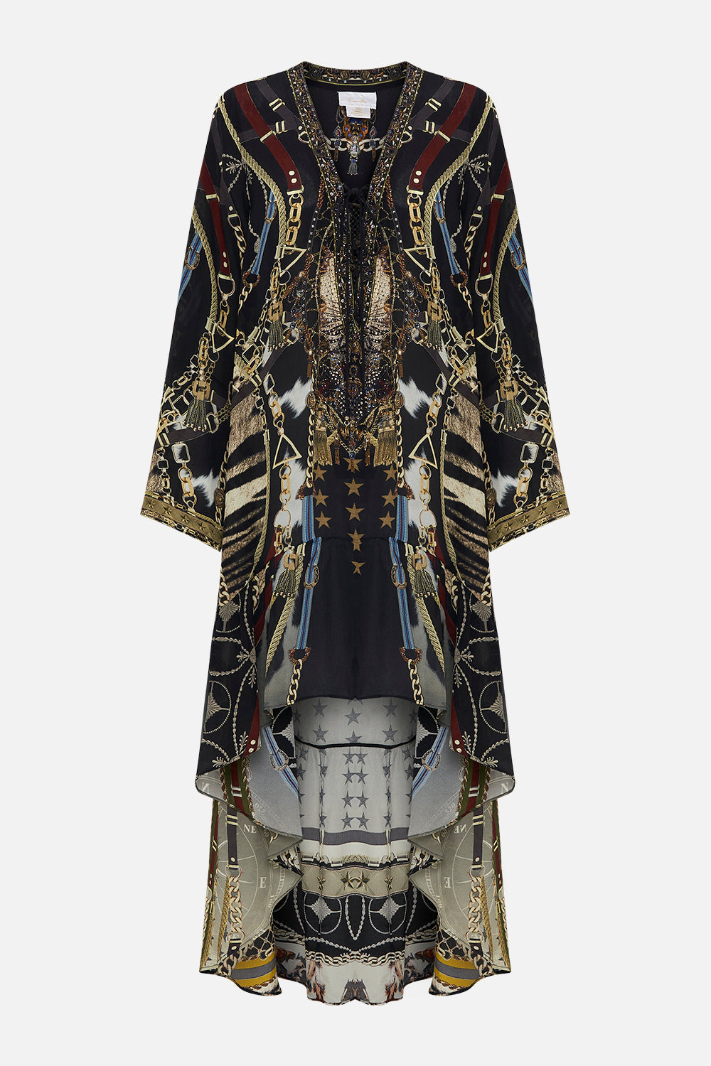 SHORT DRESS WITH HIGH LOW HEM BOSS OF THE BRUMBIES