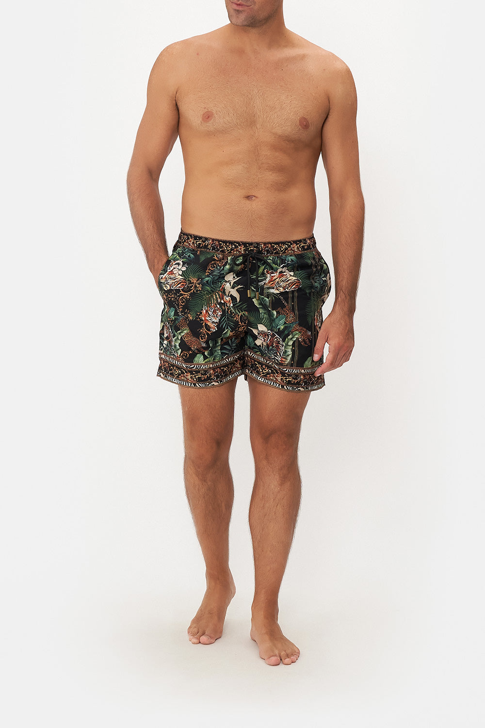 ELASTIC WAIST BOARDSHORT EASY TIGER
