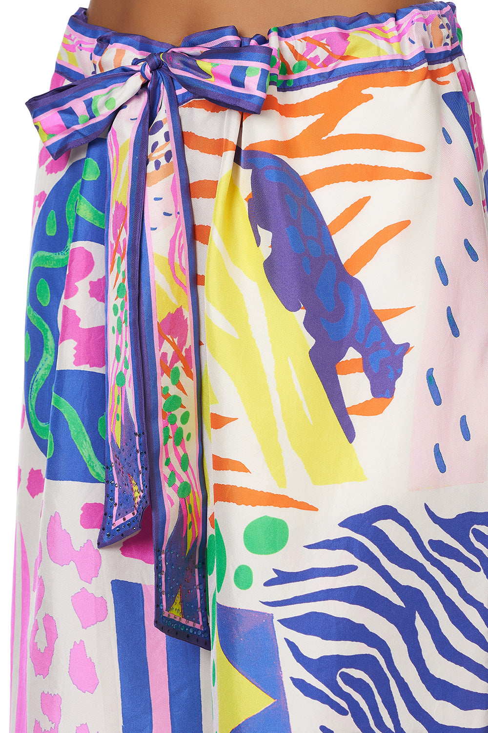 LOUNGE TROUSER WITH WAIST TIE BONZA BABE