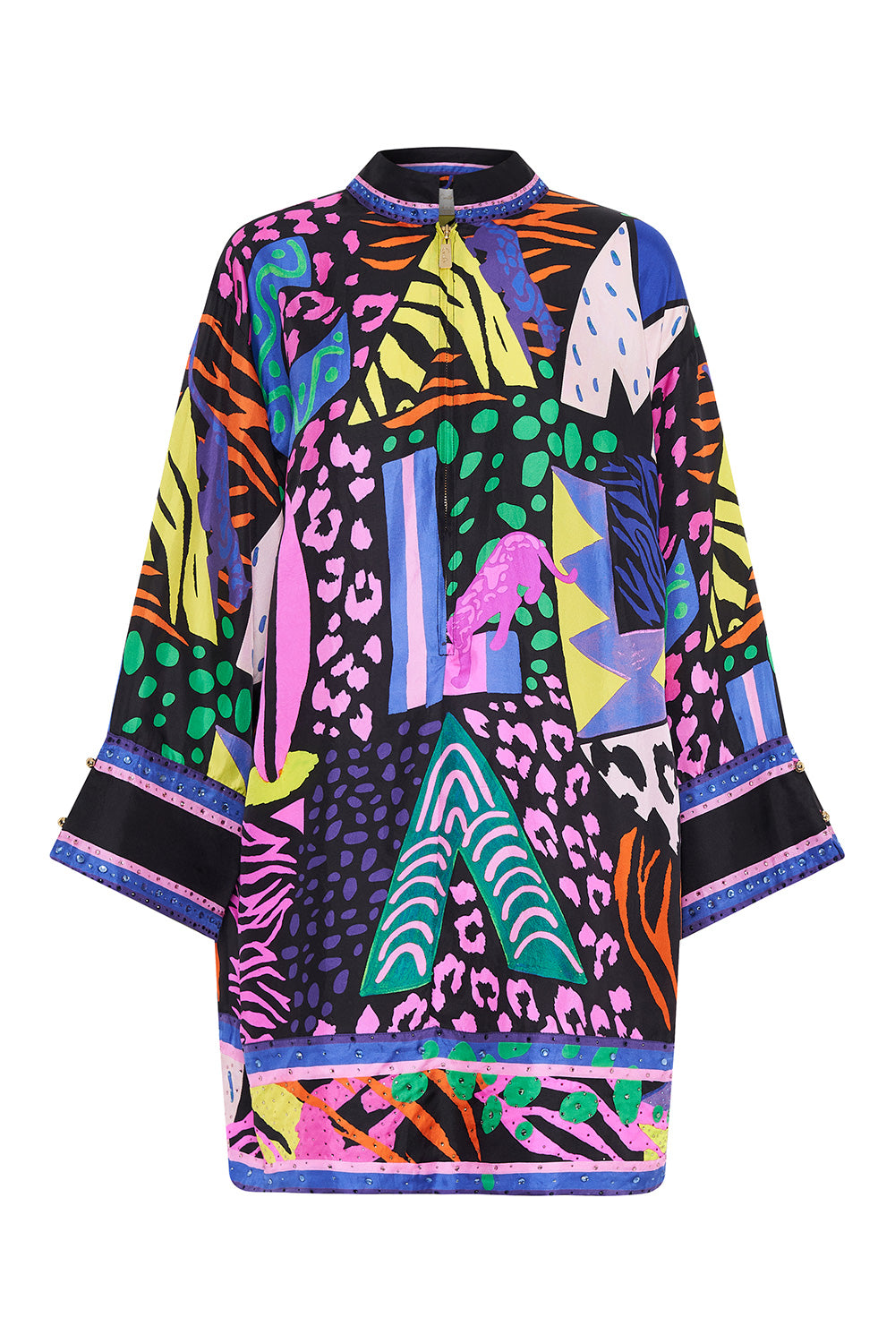 ZIP FRONT SHIRT DRESS FAIR LADYS DINKUM