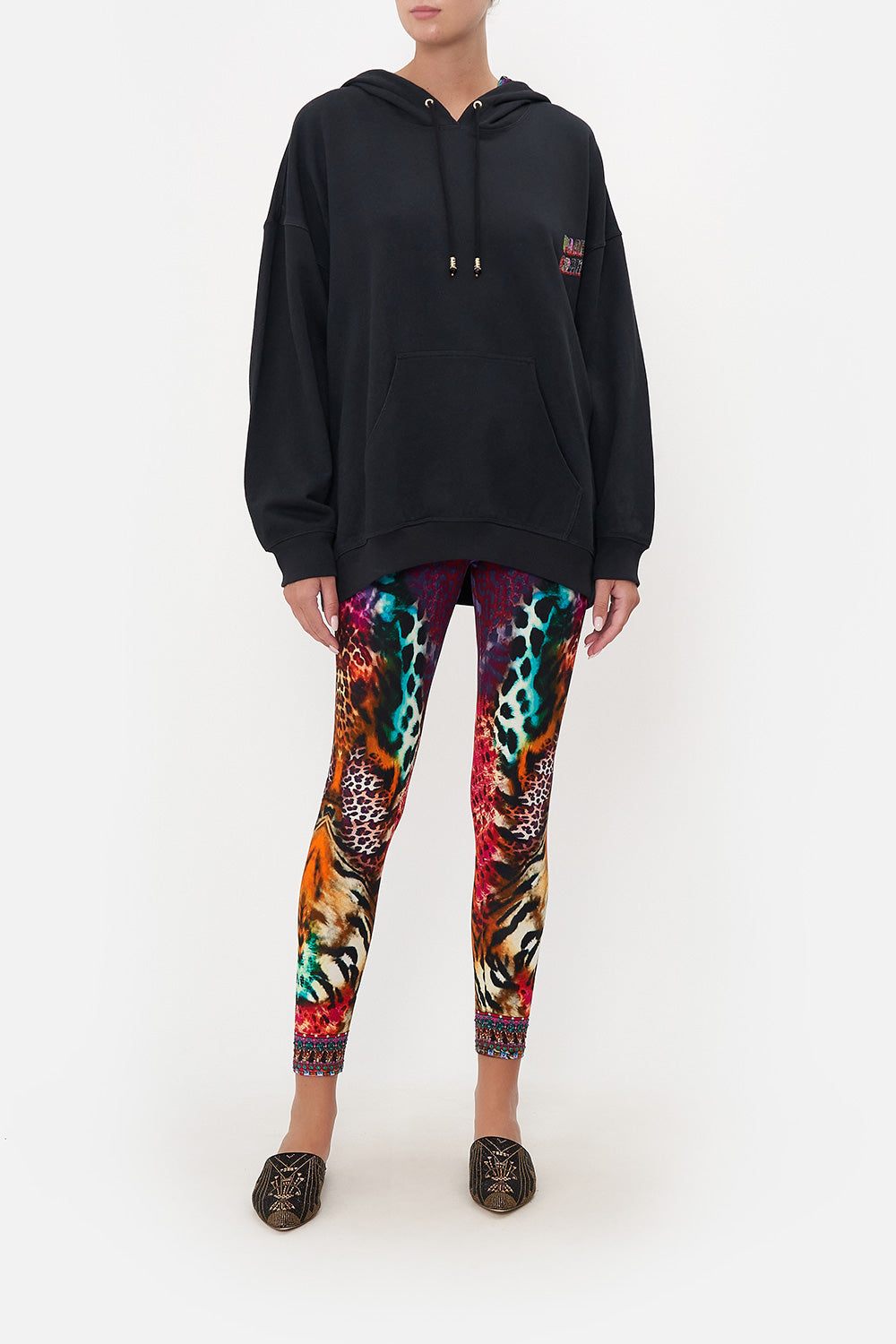 OVERSIZE BOYFRIEND HOODIE SURREALIST XANADU