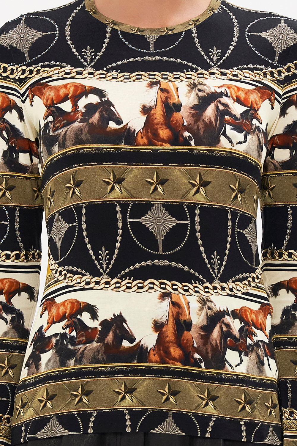 LONG SLEEVE CREW TOP BOSS OF THE BRUMBIES