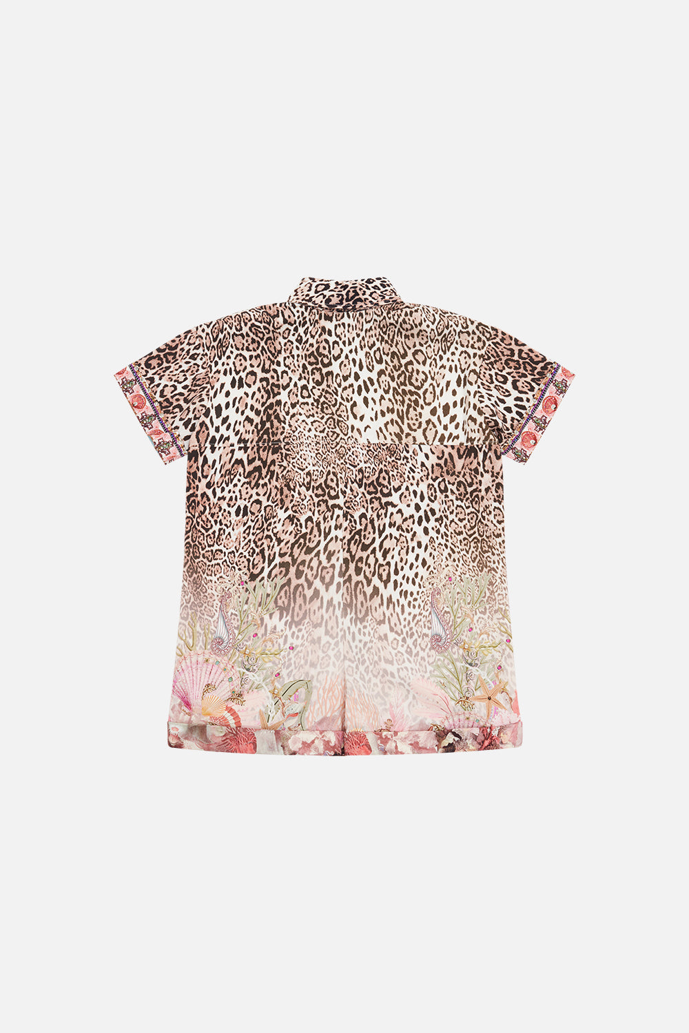 KIDS SHORT BOILER SUIT 4-10 SEAHORSE SONNET