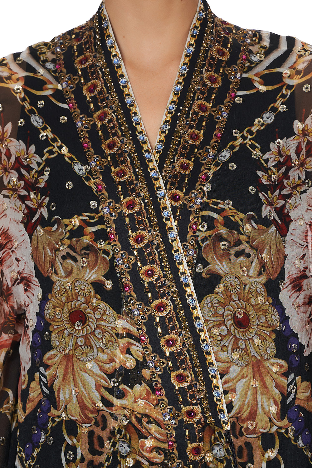 LAYERING WITH NECK BANDS A NIGHT IN THE 90S