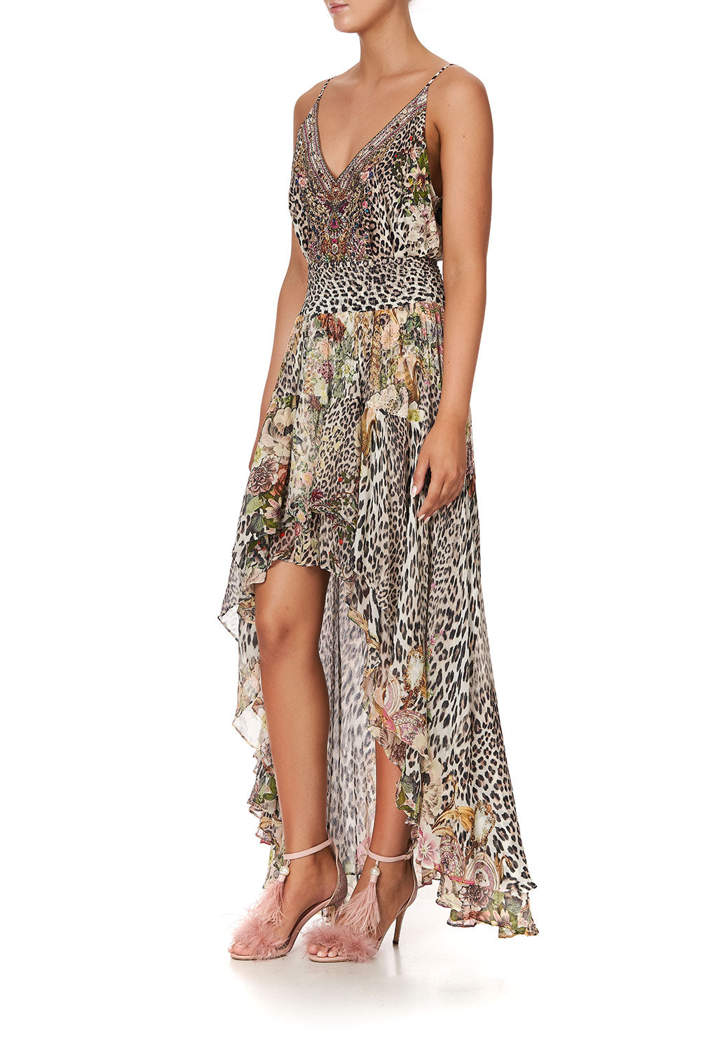 SKIRT WITH DOUBLE LAYER HEM ANARCHY AT ANNABELS