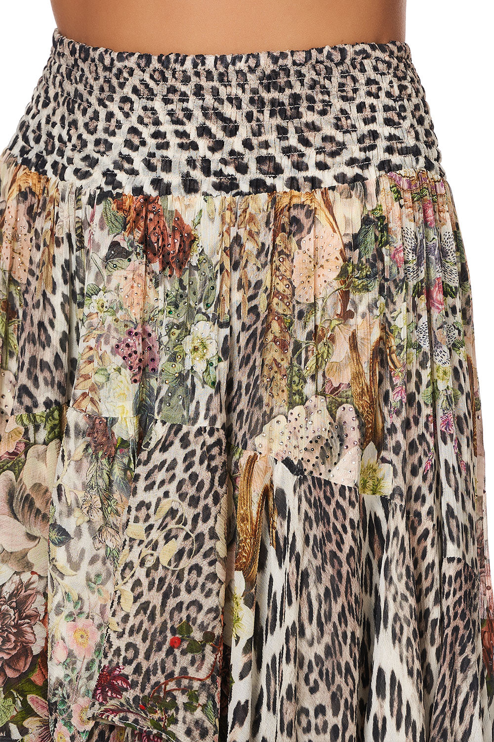 SKIRT WITH DOUBLE LAYER HEM ANARCHY AT ANNABELS