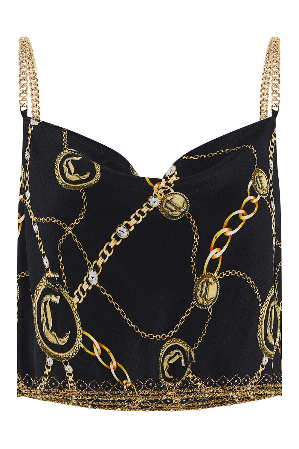 BIAS CROP CAMI A NIGHT IN THE 90S