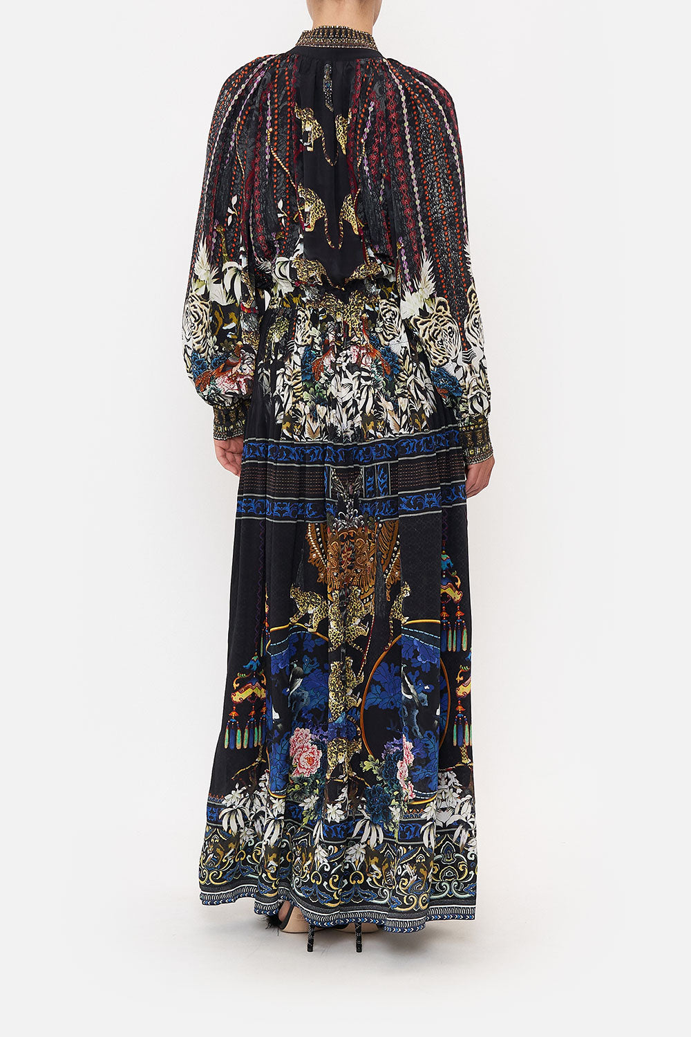 LONG SLEEVE DRESS WITH COLLAR HOLLYWOOD HEIST