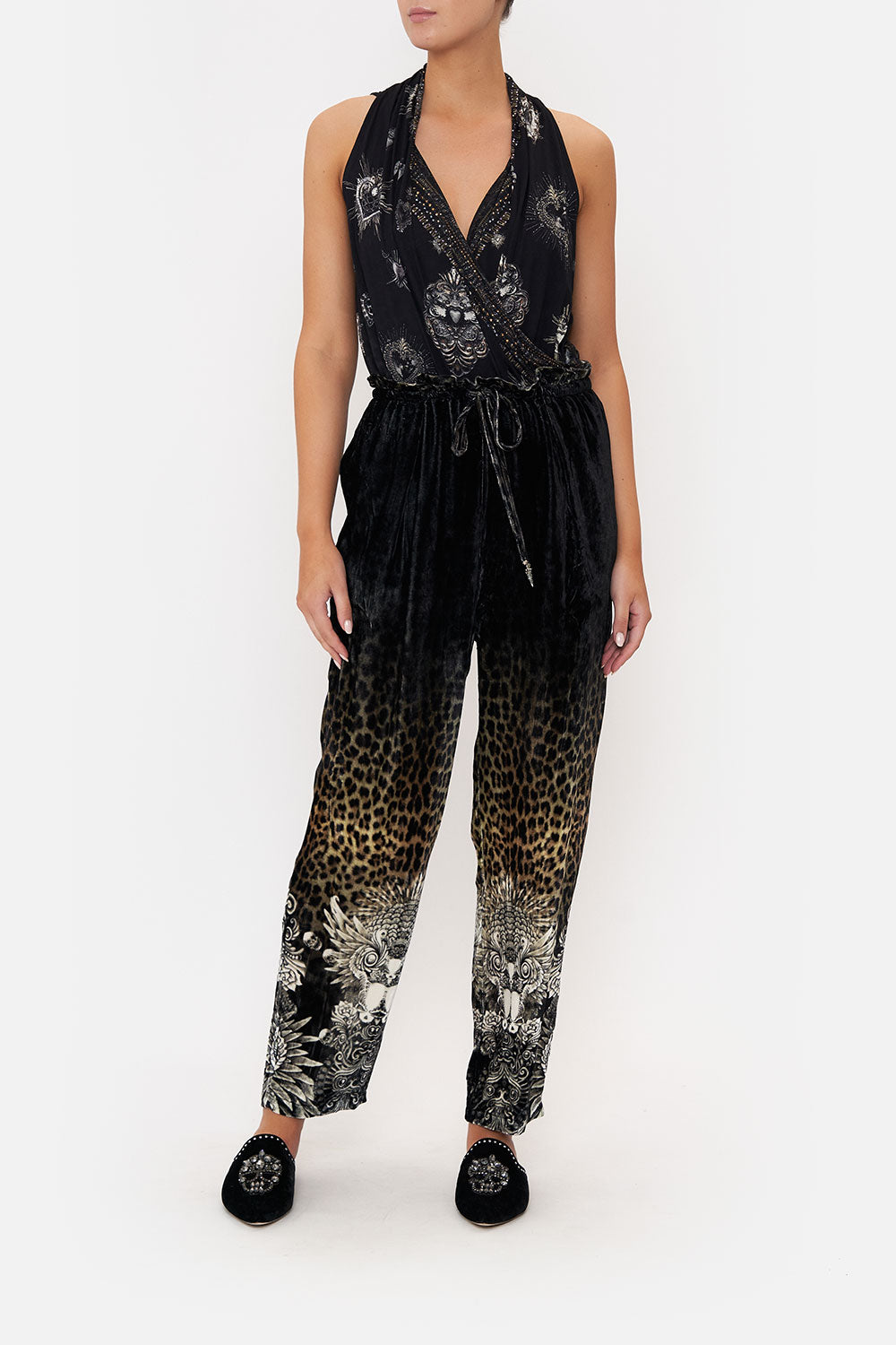 TUCK FRONT HAREM PANT ORDER OF DISORDER LOUNGE