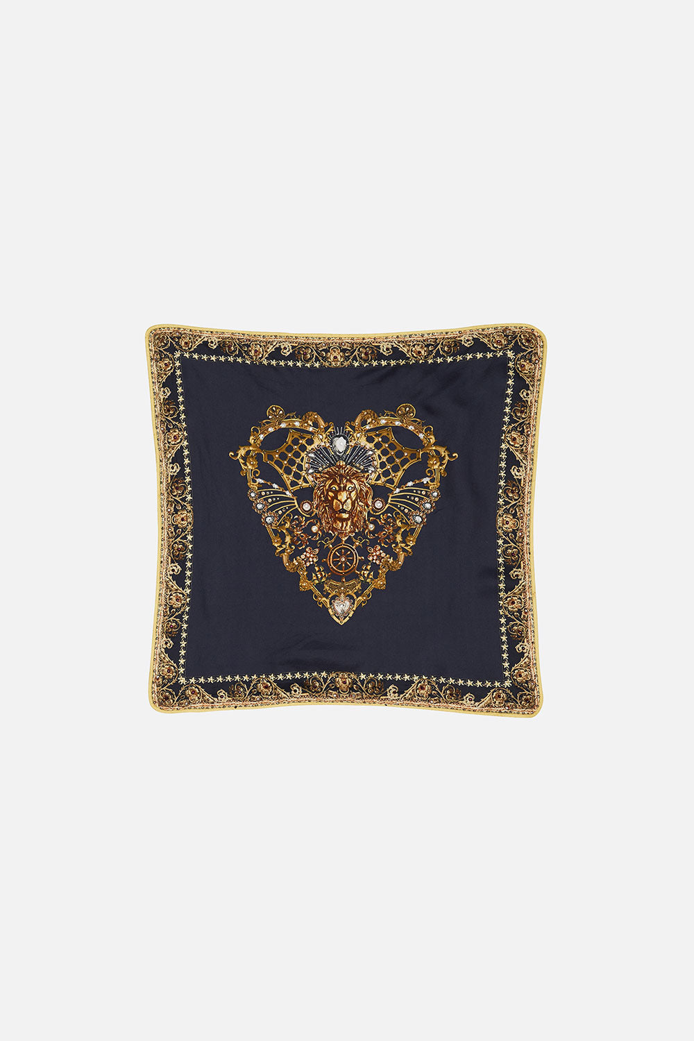 SMALL SQUARE CUSHION ITS ALL OVER TORERO