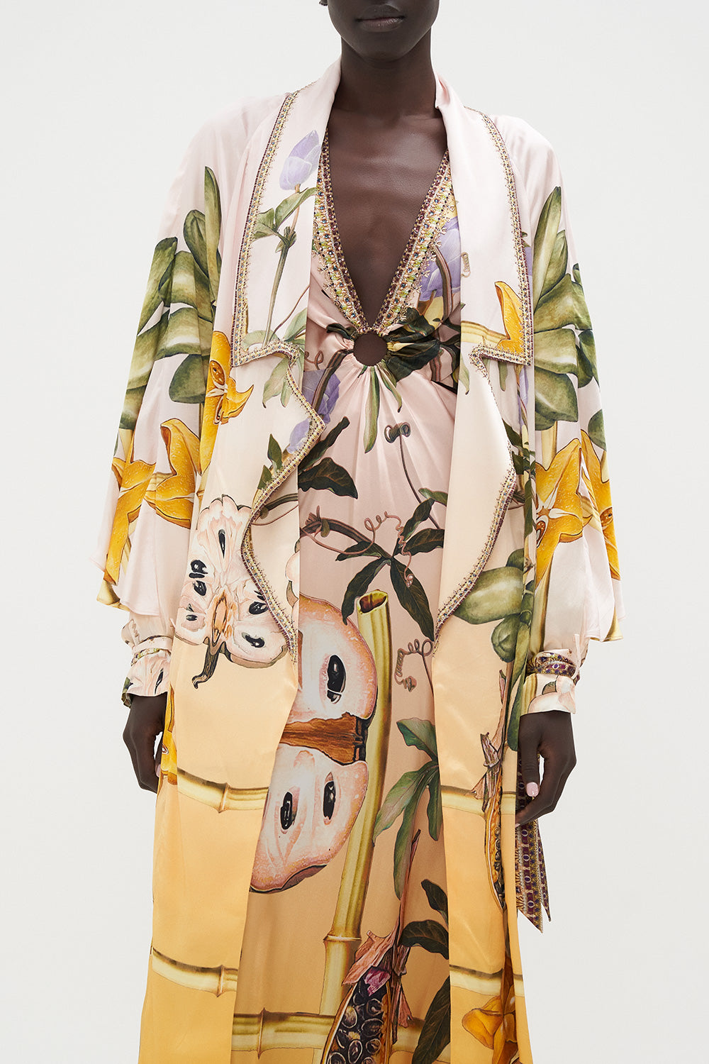 SOFT TRENCH WITH TIES ORIGINAL SIN