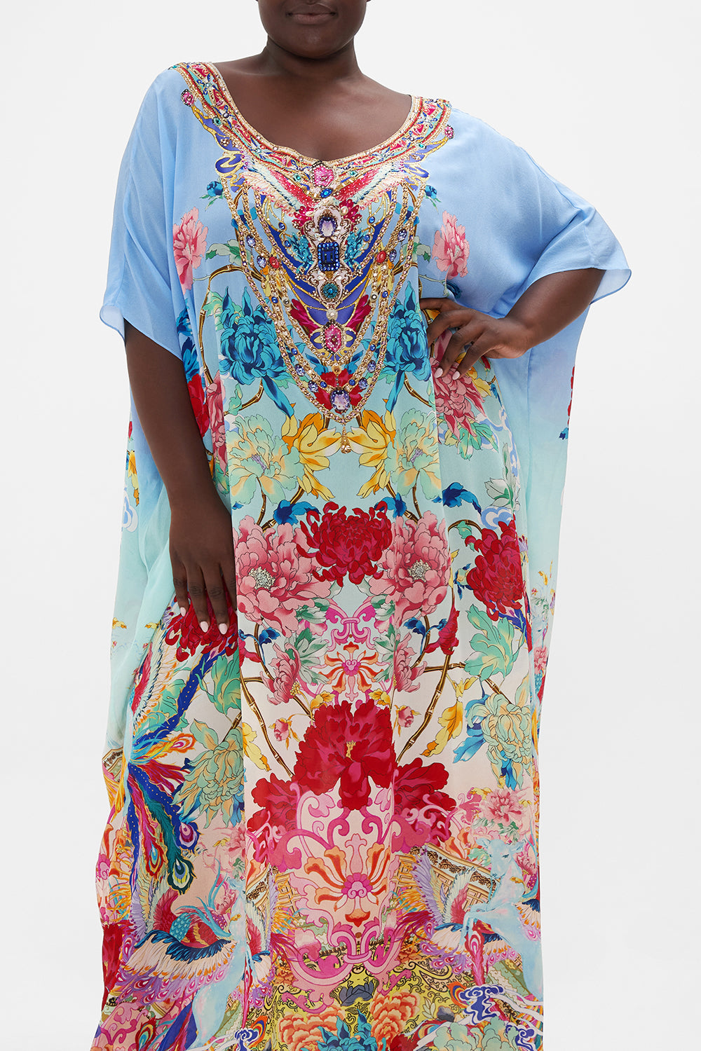 ROUND NECK KAFTAN GO STAG