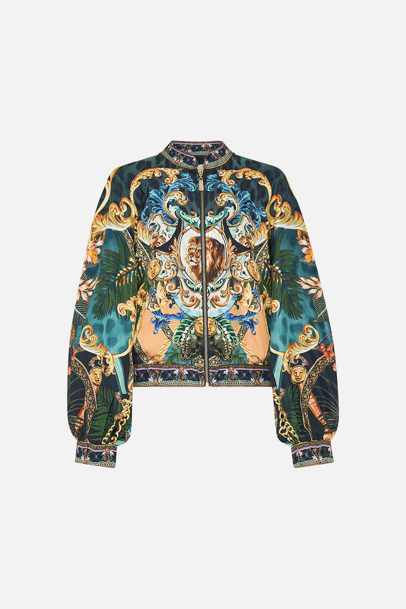 ROLL COLLAR PAJAMA JACKET FEARLESS FELIS