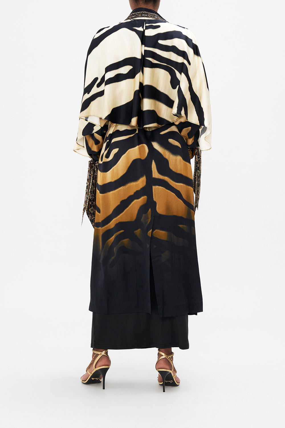 SOFT TRENCH WITH TIES TAME MY TIGER