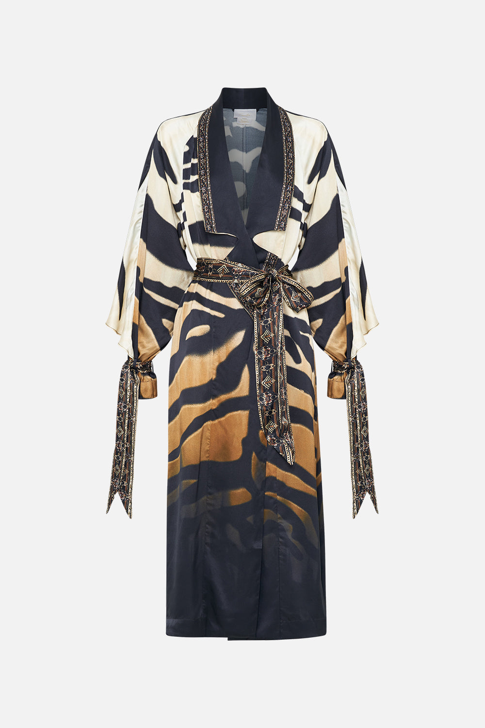 SOFT TRENCH WITH TIES TAME MY TIGER