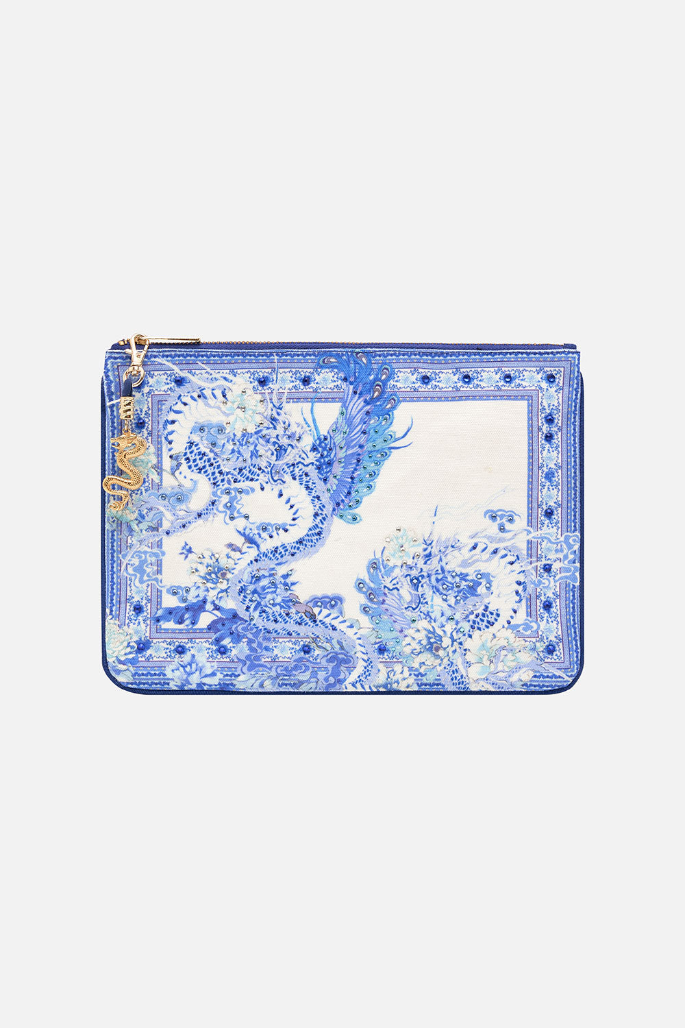 SMALL CANVAS CLUTCH HEART OF A DRAGON